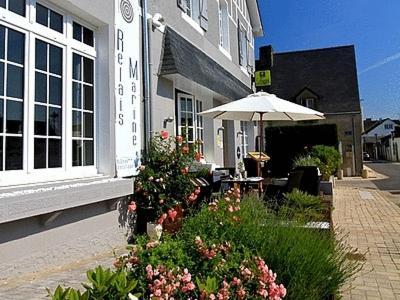Logis Le Relais Marine Hotel Mesquer Buitenkant foto